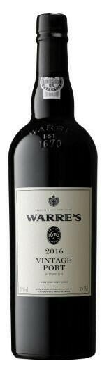 WARRES Warre's Vintage 2016 Port 0,75 Ltr