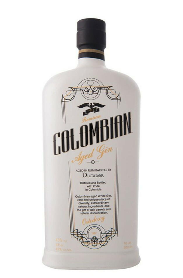 Colombian Premium Aged Gin Ortodoxy FL 70 thumbnail