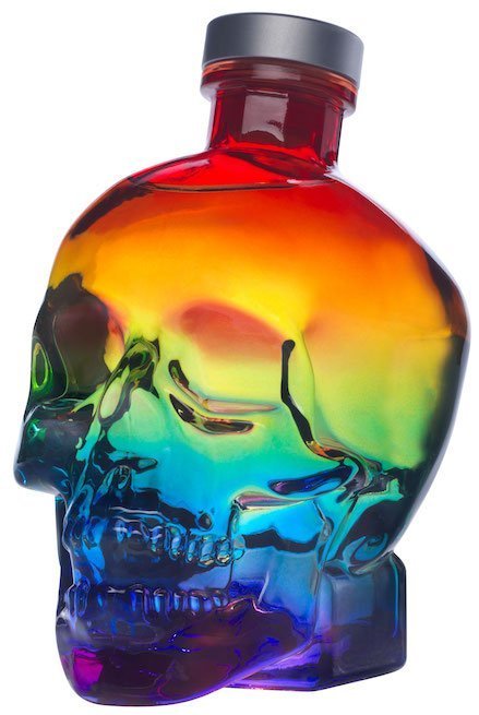 CRYSTALHEA Crystal Head Vodka "Rainbow" Limited Edt.
