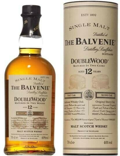 William Grant The Balvenie 12 Years Old Doublewood Single Malt Scotch Whisky 70cl