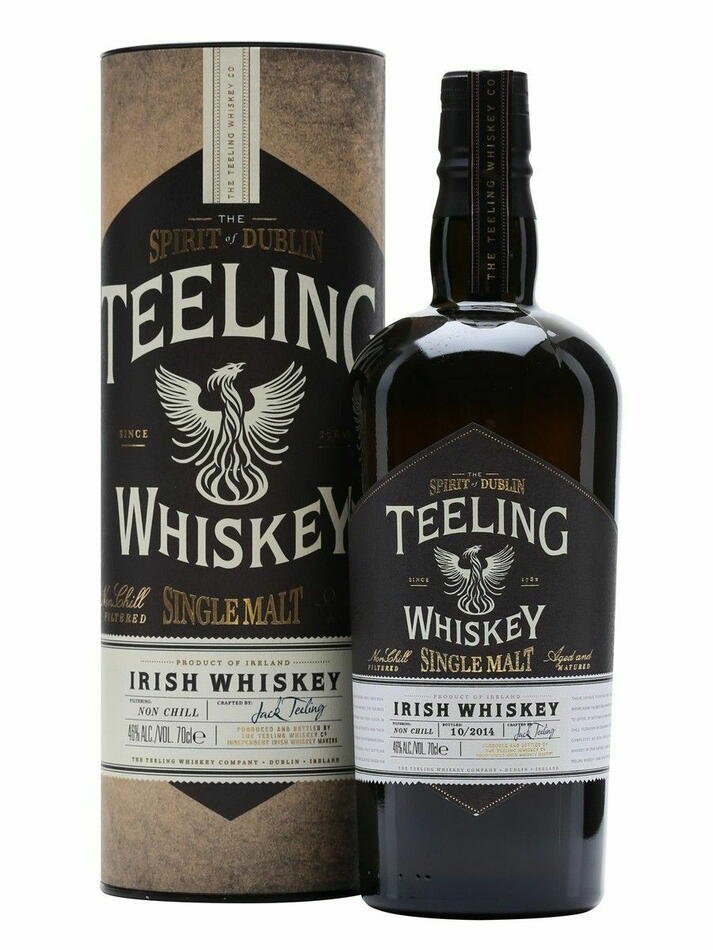 Teeling Single Malt Irish Whiskey Fl 70