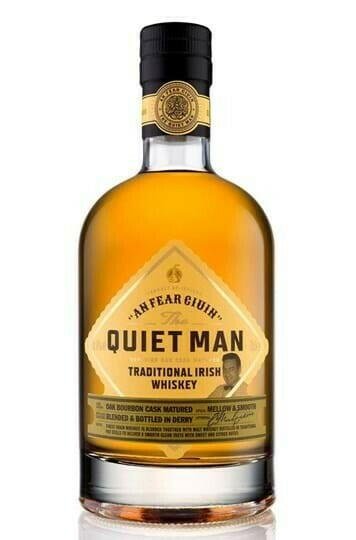 QUITMAN Quiet Man Superior Irish Blended Whiskey Fl 70
