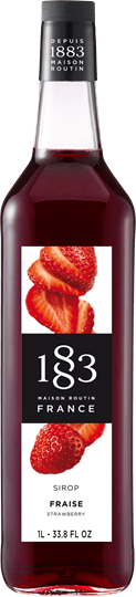 1883 Syrup Strawberry / Jordbær 1 Ltr