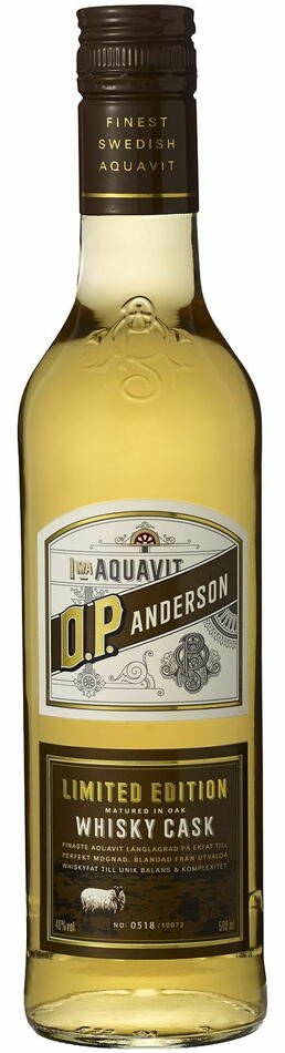 OPANDERSON O.P. Anderson Whisky Cask Aquavit Fl 50