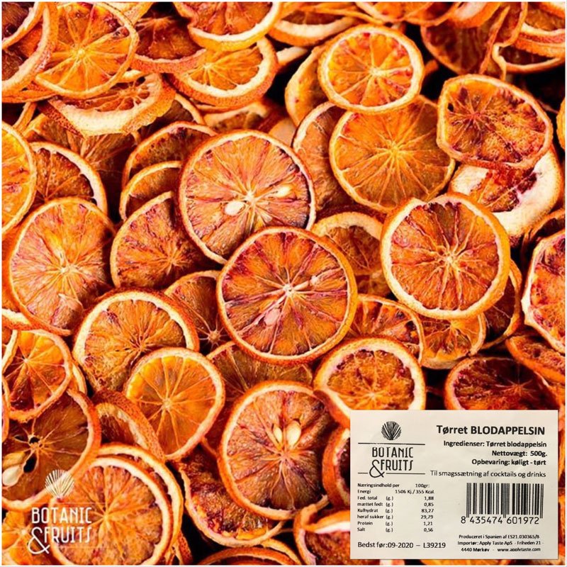 Billede af Tørret Blodappelsin 500 g | 250 Stk (Ca)